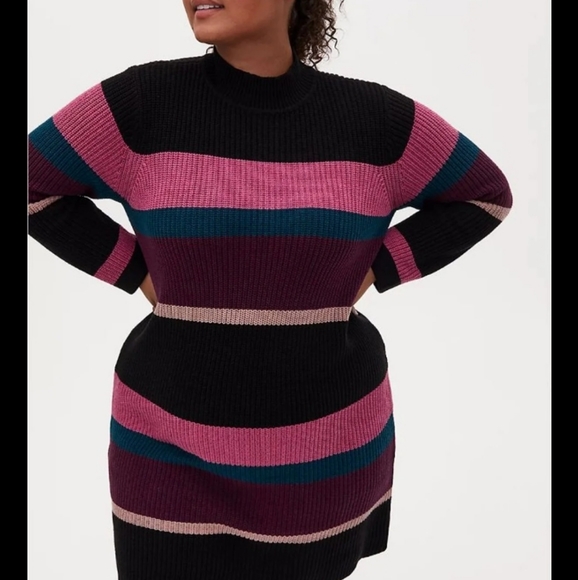 🆕 NWT Torrid Sweater Dress Size 1X - Picture 2 of 6